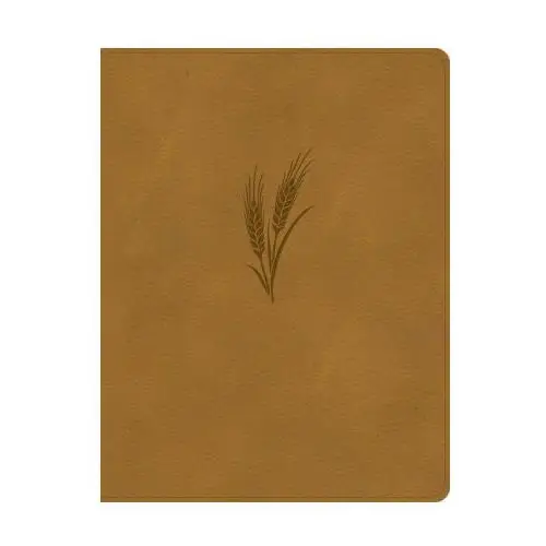 Csb notetaking bible, large print edition, camel leathertouch Holman bibles