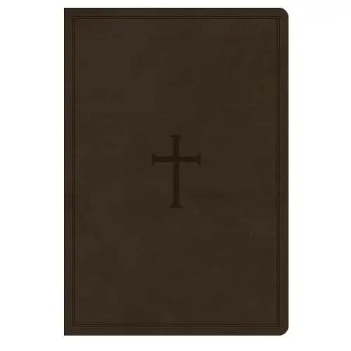 Csb super giant print reference bible, brown leathertouch, value edition Holman bibles