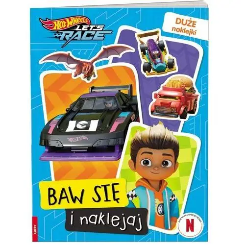 Hot Wheels. Baw się i naklejaj