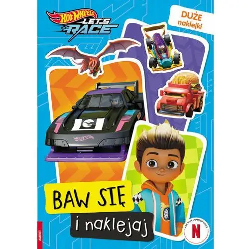 Hot Wheels. Baw się i naklejaj