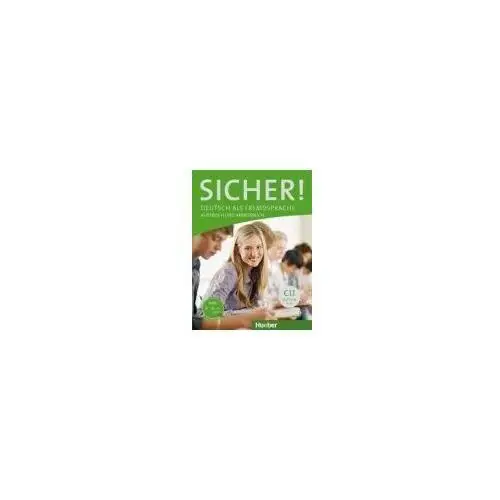 Hueber Sicher! c1.1 kursbuch und arbeitsbuch mit audio cd lektion 1-6natychmiastowa