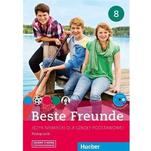 Hueber verlag Beste freunde 8. język niemiecki. podręcznik. szkoła podstawowa