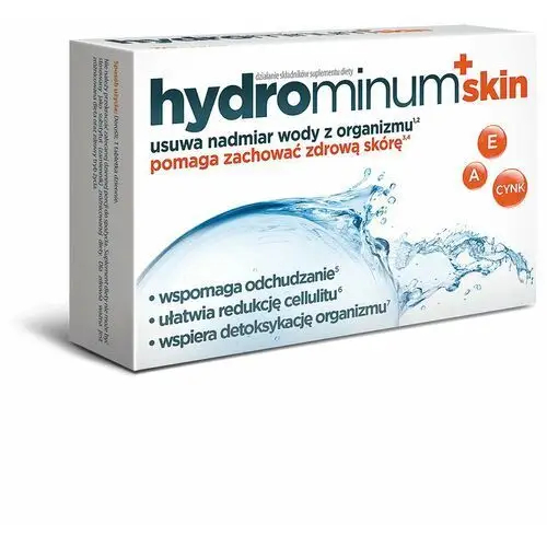 Hydrominum+Skin, suplement diety, 30 tabletek