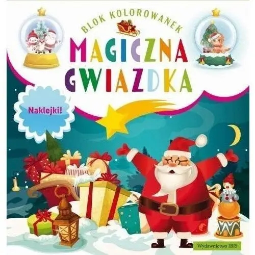 Blok kolorowanek. Magiczna gwiazdka