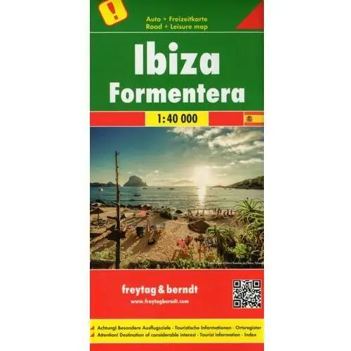 Ibiza Fromentera. Mapa 1:40 000