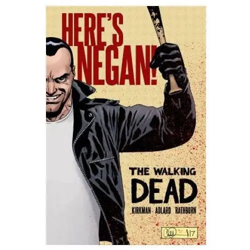 Image comics Walking dead: here's negan