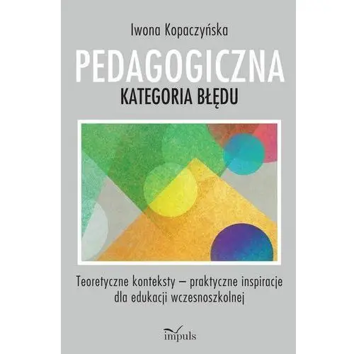 Pedagogiczna kategoria błędu, AZ#42AA9656EB/DL-ebwm/epub