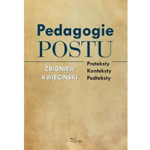 Psychologia pedagogie postu, 98C12A08EB