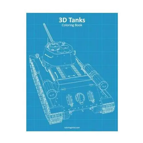 3d tanks coloring book Independently published