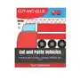 Cut and paste vehicles: fine motor skills, hand-eye coordination workbook ages 3 to 7 Independently published Sklep on-line