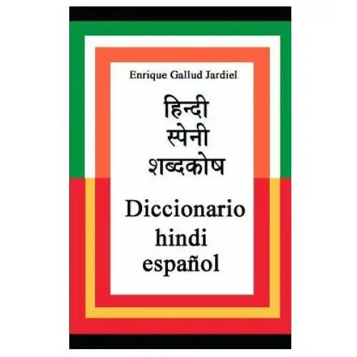 Independently published Diccionario de hindi-espa?ol