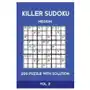 Killer Sudoku Medium 200 Puzzle WIth Solution Vol 3: Advanced Puzzle Sumdoku Book,9x9, 2 puzzles per page Sklep on-line