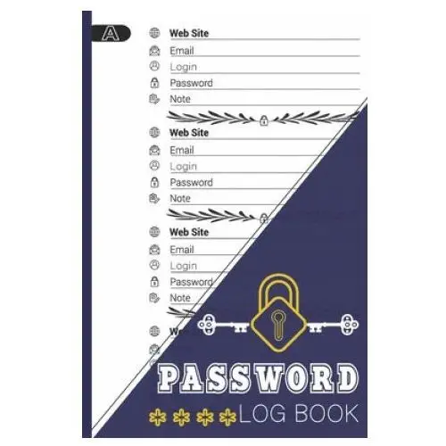 Password log book: password book with alphabetical tabs Independently published