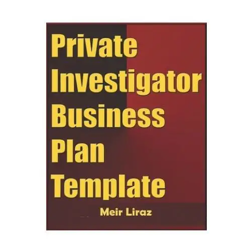 Private investigator business plan template Independently published