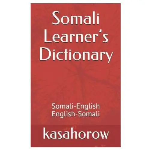 Somali Learner's Dictionary
