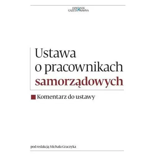 Ustawa o pracownikach samorządowych - Komentarz do ustawy (E-book), Infor_ebook_0100