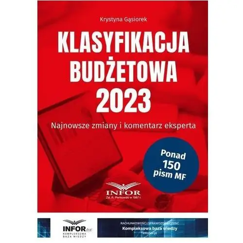 Klasyfikacja budżetowa 2023. najnowsze zmiany... Infor