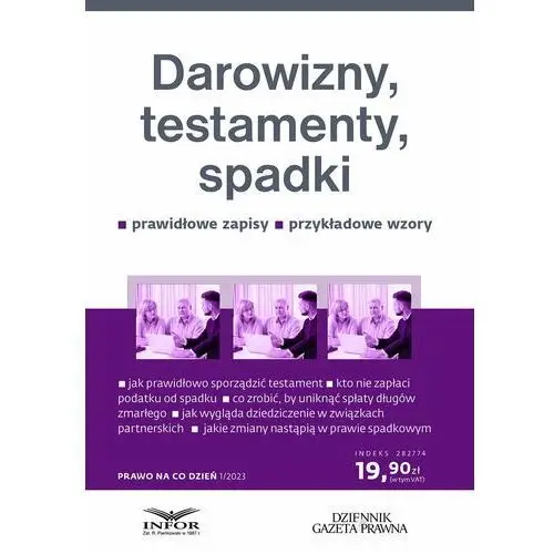 Darowizny testamenty spadki