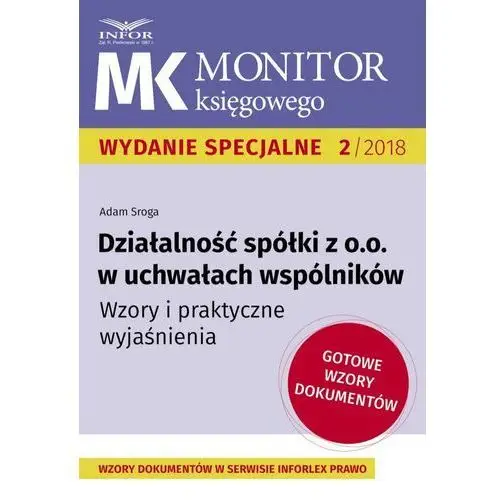 Działalność spółki z o.o. w uchwałach wspólników Infor pl