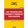 Jak prawidłowo tworzyć przepisy zakładowe Sklep on-line