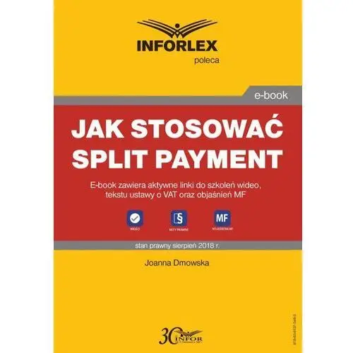 Infor pl Jak stosować split payment