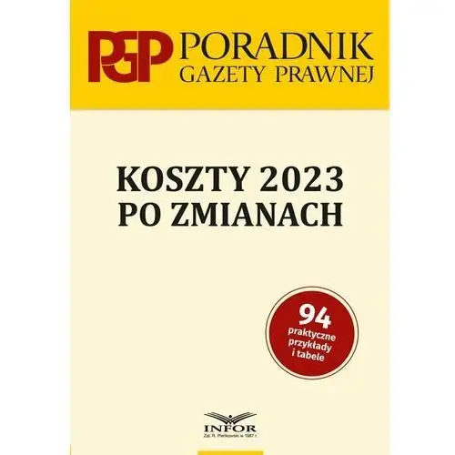 Infor pl Koszty 2023 po zmianach