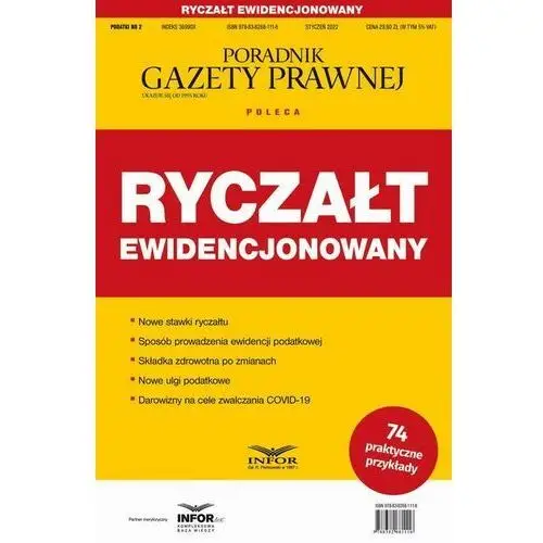 Infor pl Ryczałt ewidencjonowany podatki 2/2022