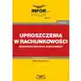 Infor pl Uproszczenia w rachunkowości jednostek sektora publicznego Sklep on-line