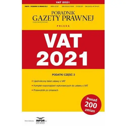 Vat 2021 podatki część 2