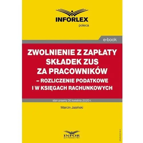 Zwolnienie z zapłaty składek zus za pracowników - rozliczenie podatkowe i w księgach rachunkowych, 19AD2669EB