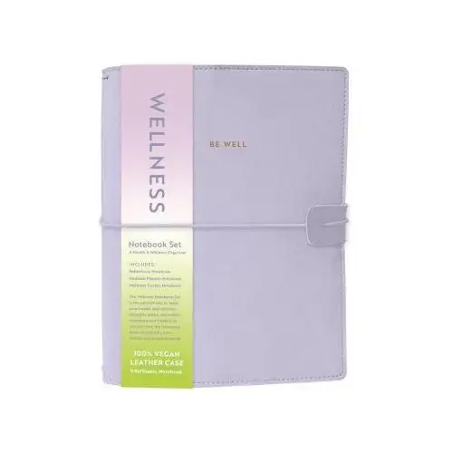 Wellness Notebook Set: A Health & Wellness Organizer (Refillable Notebook)