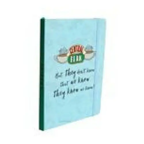 Insight editions Friends: central perk softcover notebook