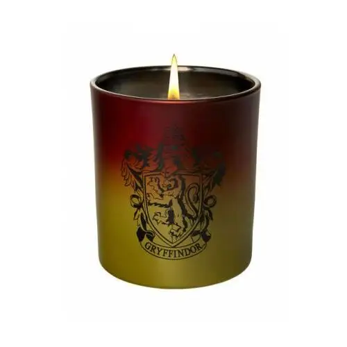 Harry potter: gryffindor large glass candle Insight editions