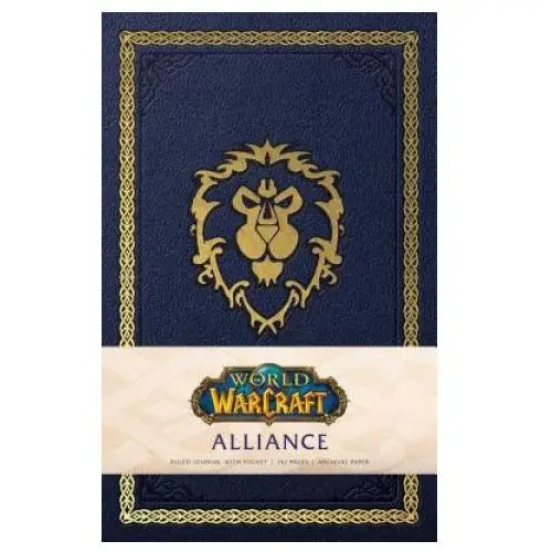 Insight editions World of warcraft: alliance hardcover ruled journal. redesign