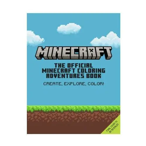 Insight kids The official minecraft coloring adventures book: create, explore, color
