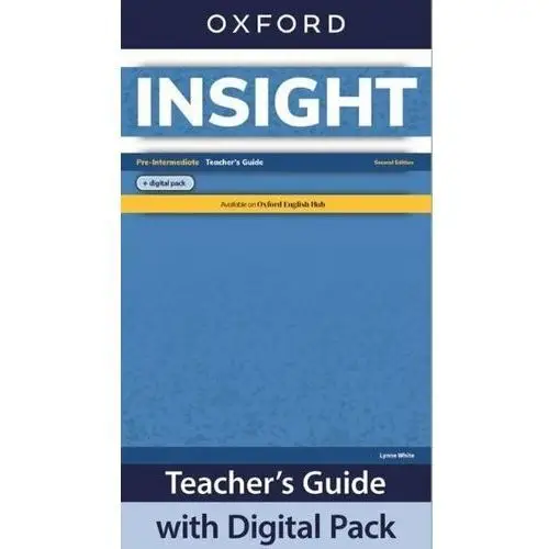 Insight Second Edition. Pre-Intermediate. Teacher's Guide + Digital Pack