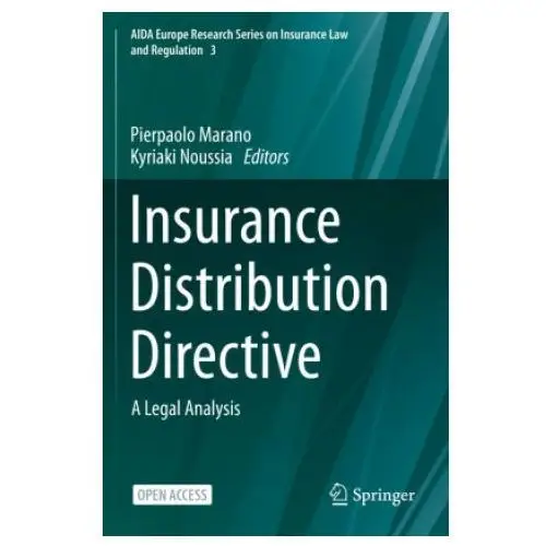 Insurance distribution directive Springer nature switzerland ag