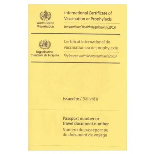 International Certificate of Vaccination