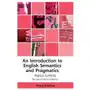 Introduction to english semantics and pragmatics Edinburgh university press Sklep on-line