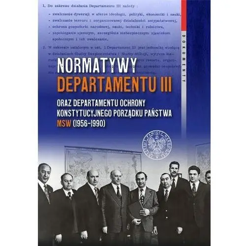 Ipn Normatywy departamentu iii oraz departamentu