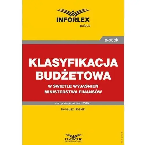 Klasyfikacja budżetowa w kontekście wyjaśnień ministerstwa finansów, 51E1F1B9EB