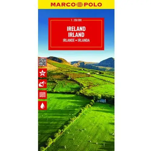 Irlandia. Mapa drogowa. 1:350 000