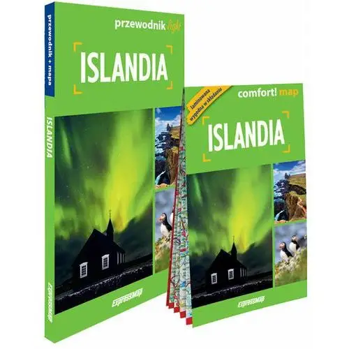 Islandia light: przewodnik + mapa