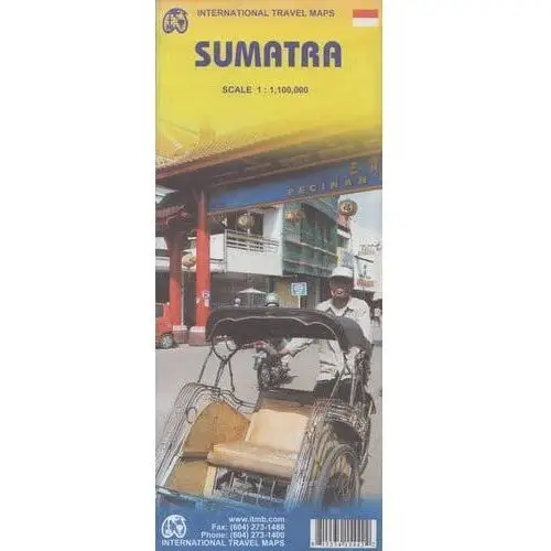 Sumatra 1:1 100 000. Mapa samochodowo-turystyczna. ITMB, 5344