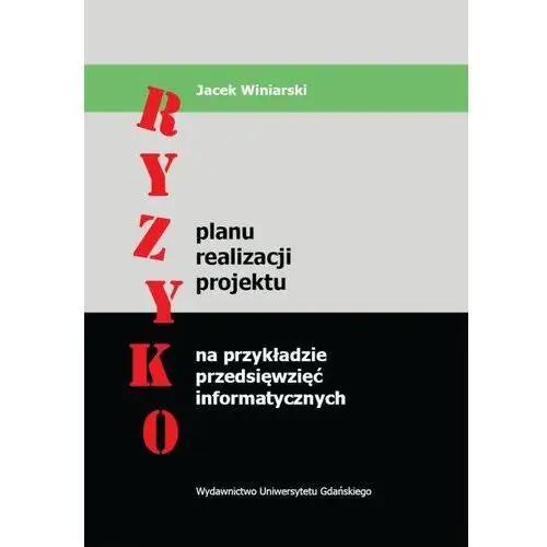 Ryzyko planu realizacji projektu na przykładzie przedsięwzięć informatycznych Jacek winiarski