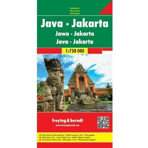 Java Jakarta. Mapa 1:75 000