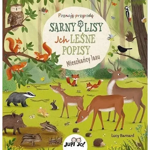 Jedność Sarny i lisy. ich leśne popisy. mieszkańcy lasu