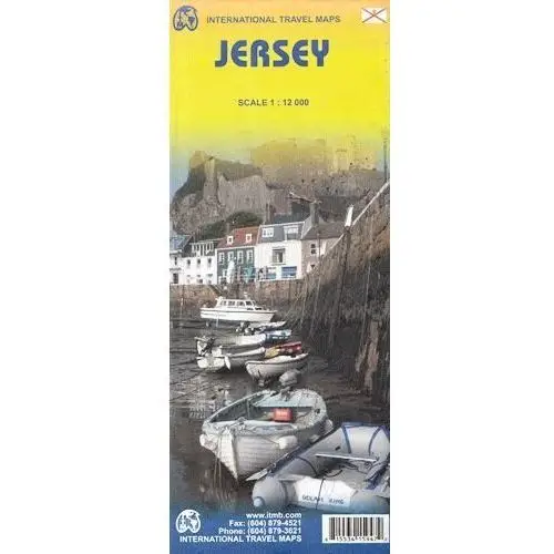 Jersey. Mapa turystyczna 1:12 000 ITMB