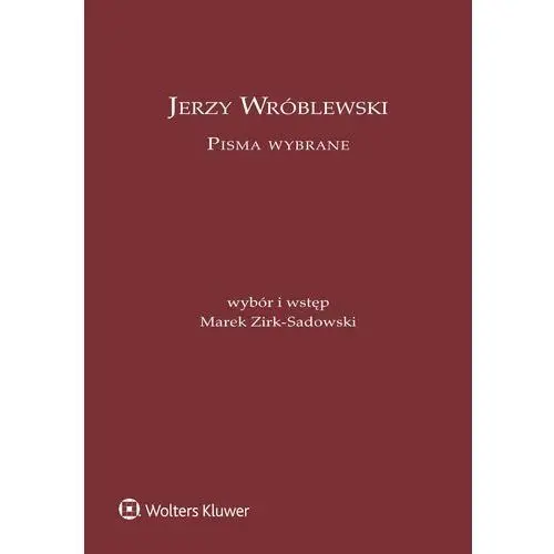 Jerzy wróblewski . pisma wybrane