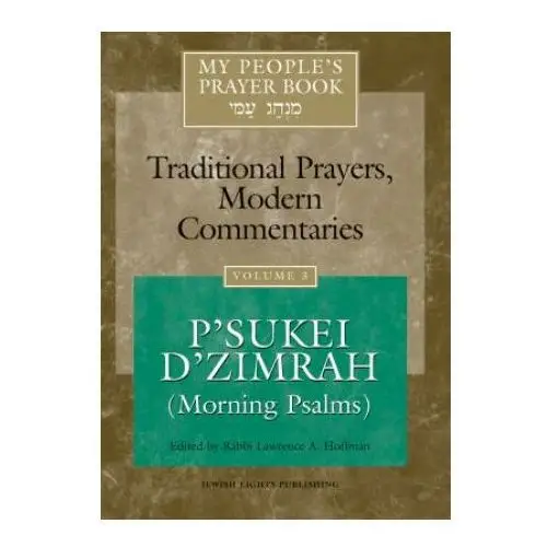 My People's Prayer Book Vol 3